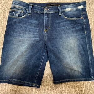 Joe’s long Jean shorts
